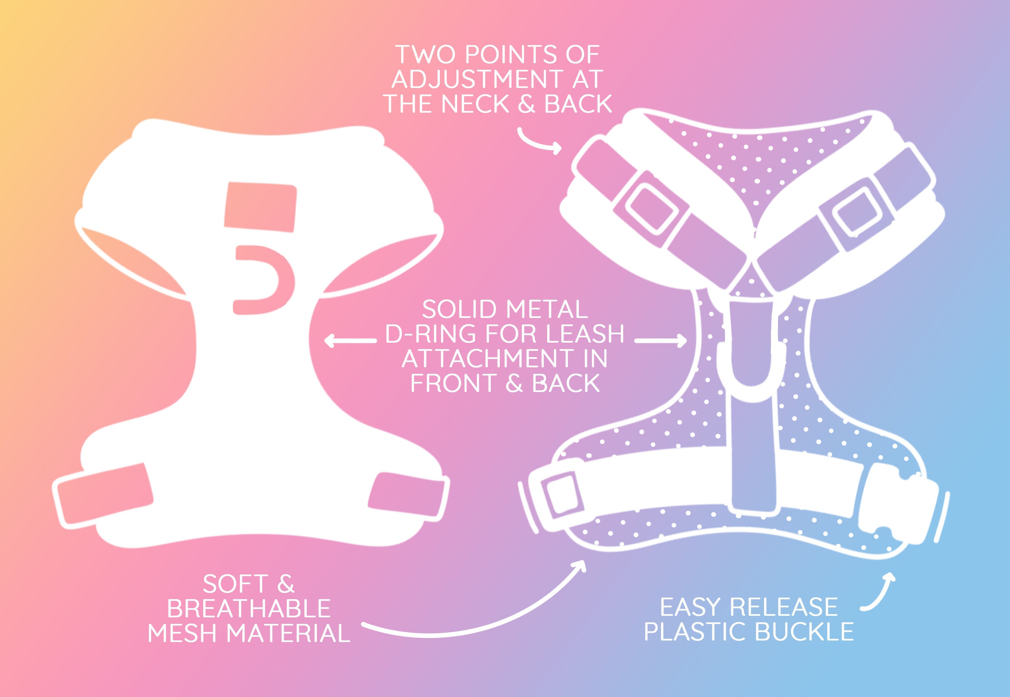 Dog Adjustable Harness - Scooby-Doo™
