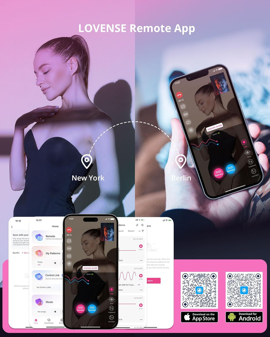Gemini - Bluetooth Vibrating Nipple Clamps