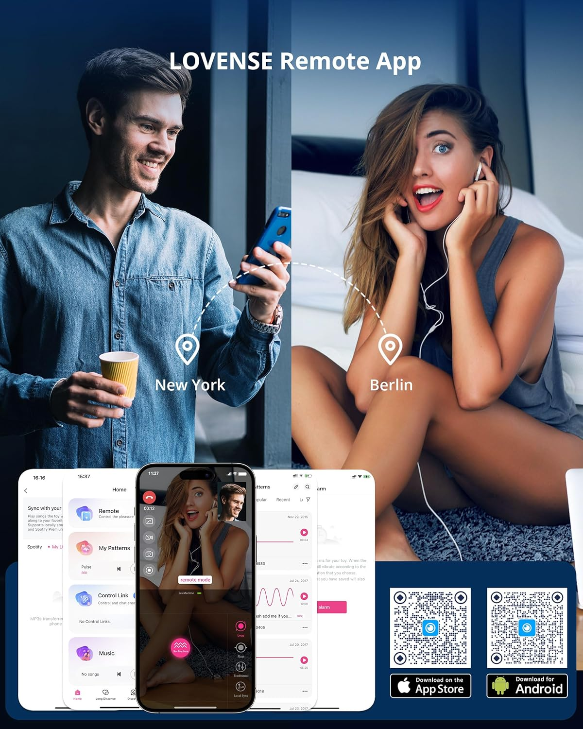 Lovense Sex Machine - Bluetooth Sex Machine