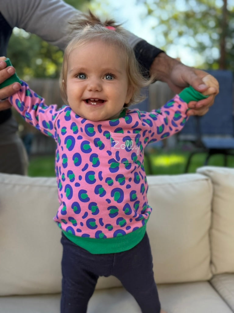 Wild Pink Bamboo Sweater