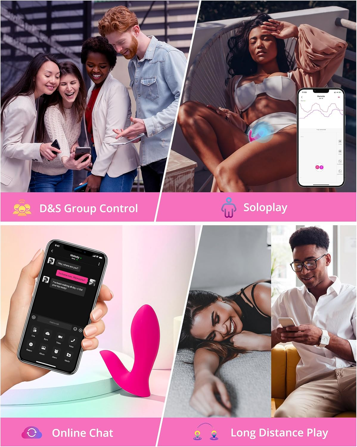 Flexer - Bluetooth Insertable Dual Panty Vibrator