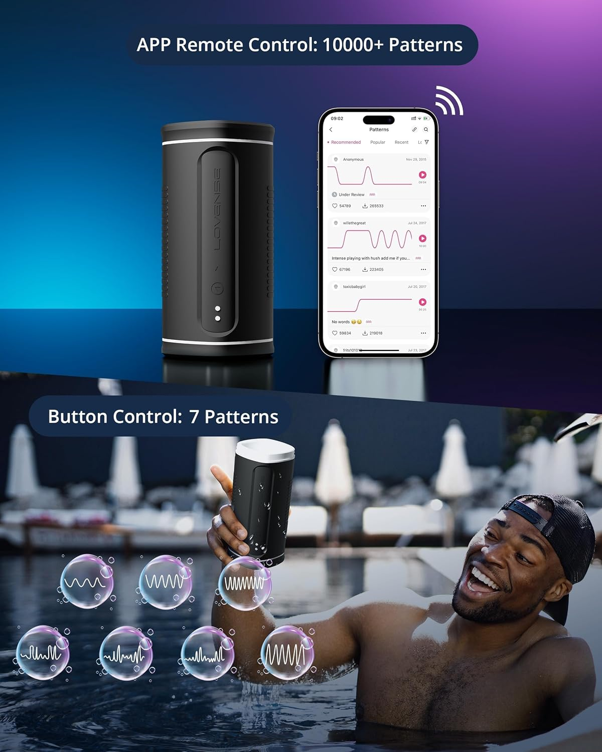 Calor - Bluetooth Pocket Pussy