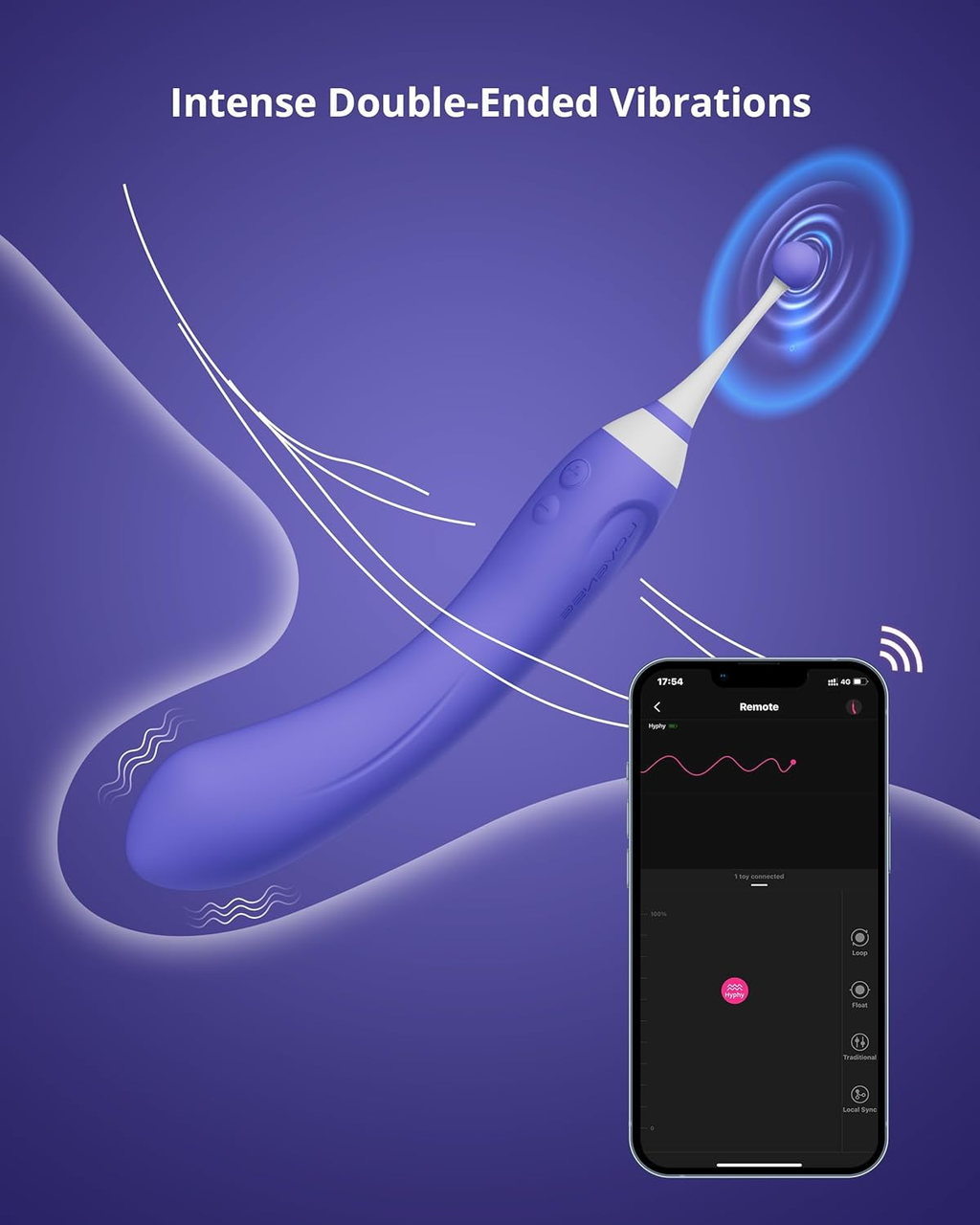Hyphy - Dual-End High Frequency Vibrator