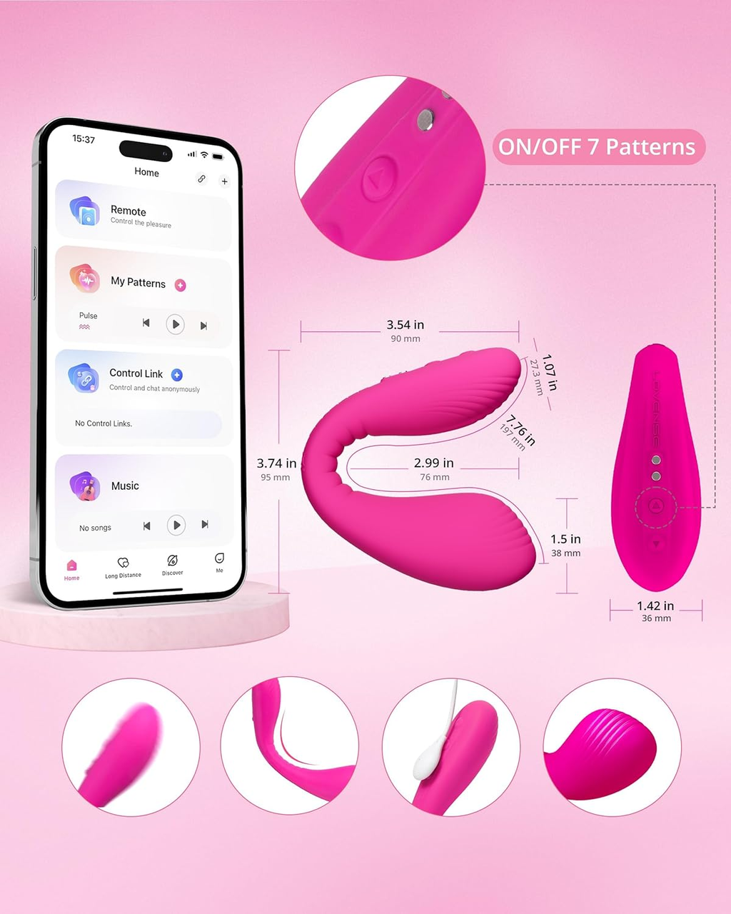 Dolce - Adjustable Dual Vibrator