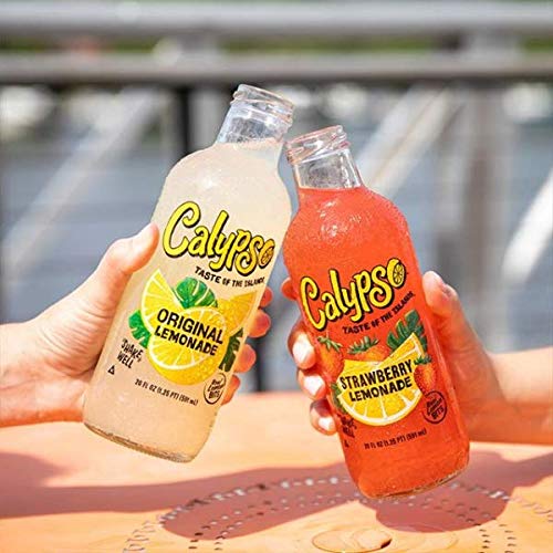 Calypso Lemonades – Real Fruit & Natural Flavors | 16 oz 12-Pack