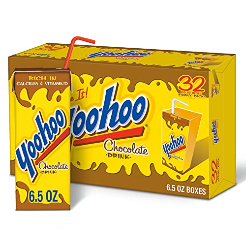 Yoo-hoo Chocolate Drink – Classic, Cookies & Cream & Strawberry | 6.5 oz Boxes