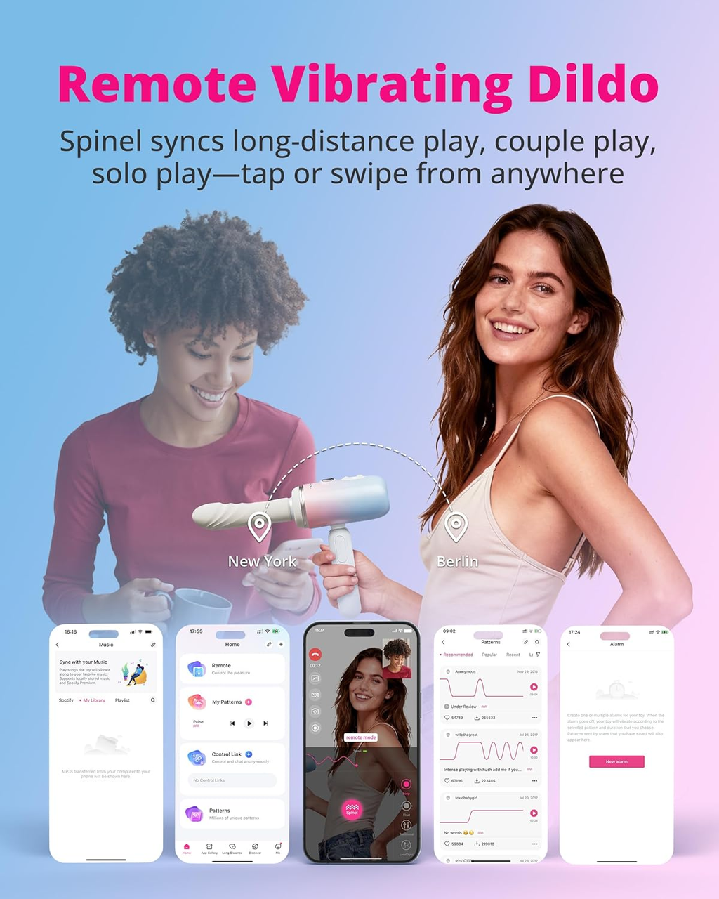 Spinel - Thrusting, Vibrating & Heating Dildo Machine