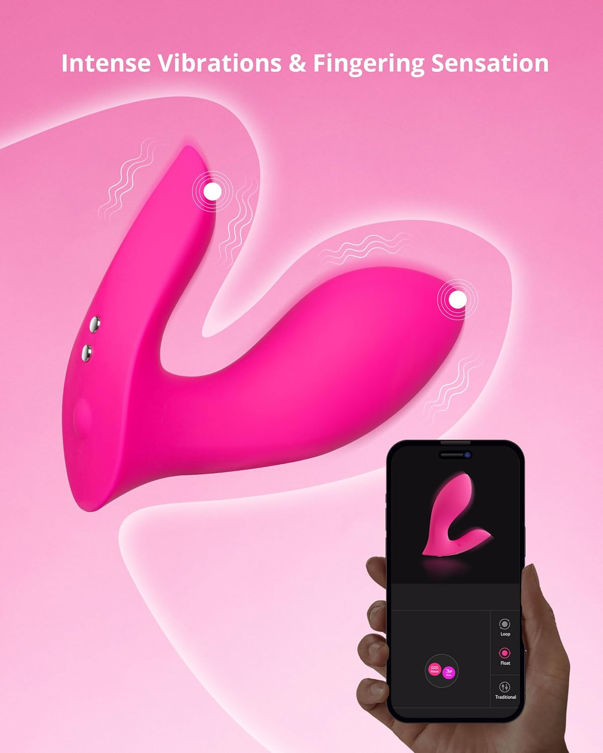 Flexer - Bluetooth Insertable Dual Panty Vibrator