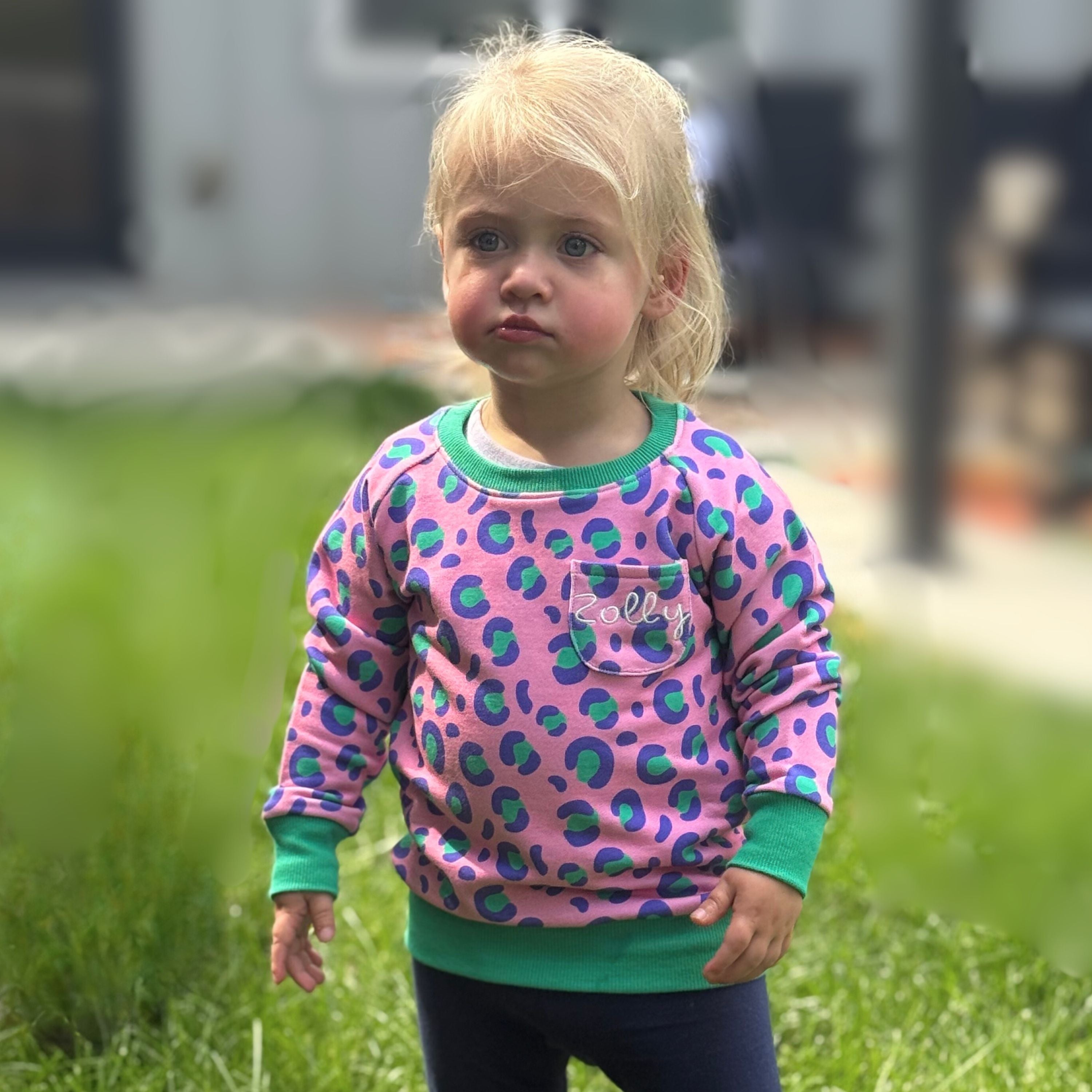 Wild Pink Bamboo Sweater