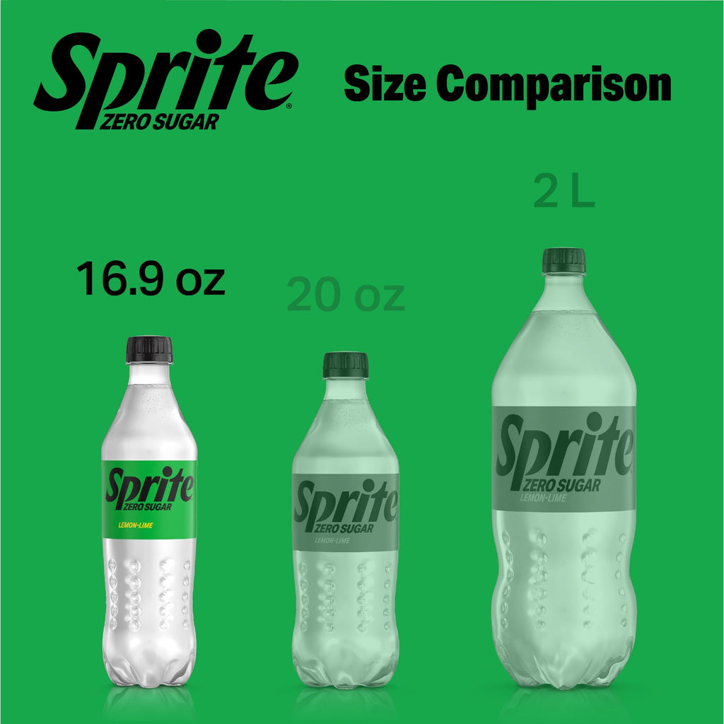 Sprite Soda – Lemon-Lime, Zero Sugar & Variety Packs | 12 fl oz Cans & Bottles
