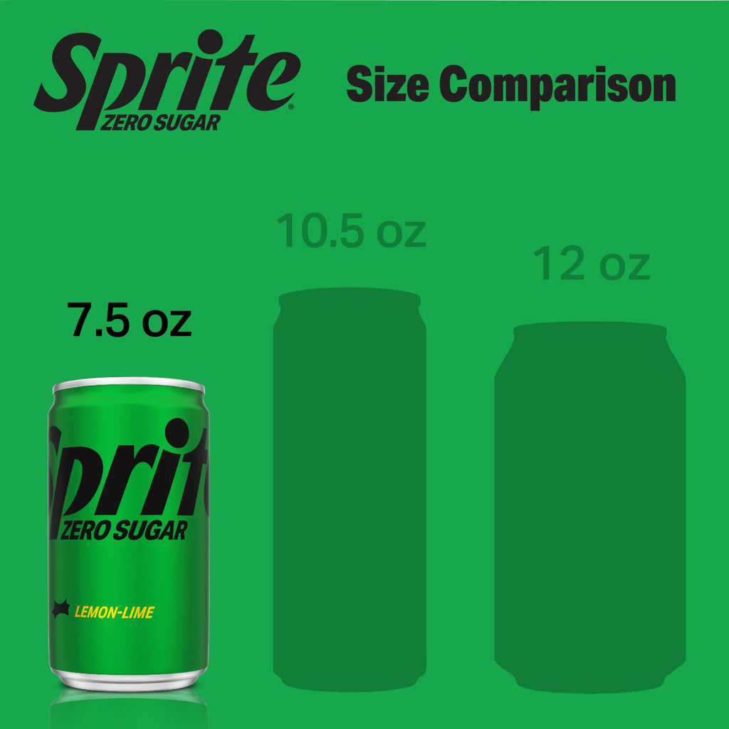 Sprite Soda – Lemon-Lime, Zero Sugar & Variety Packs | 12 fl oz Cans & Bottles