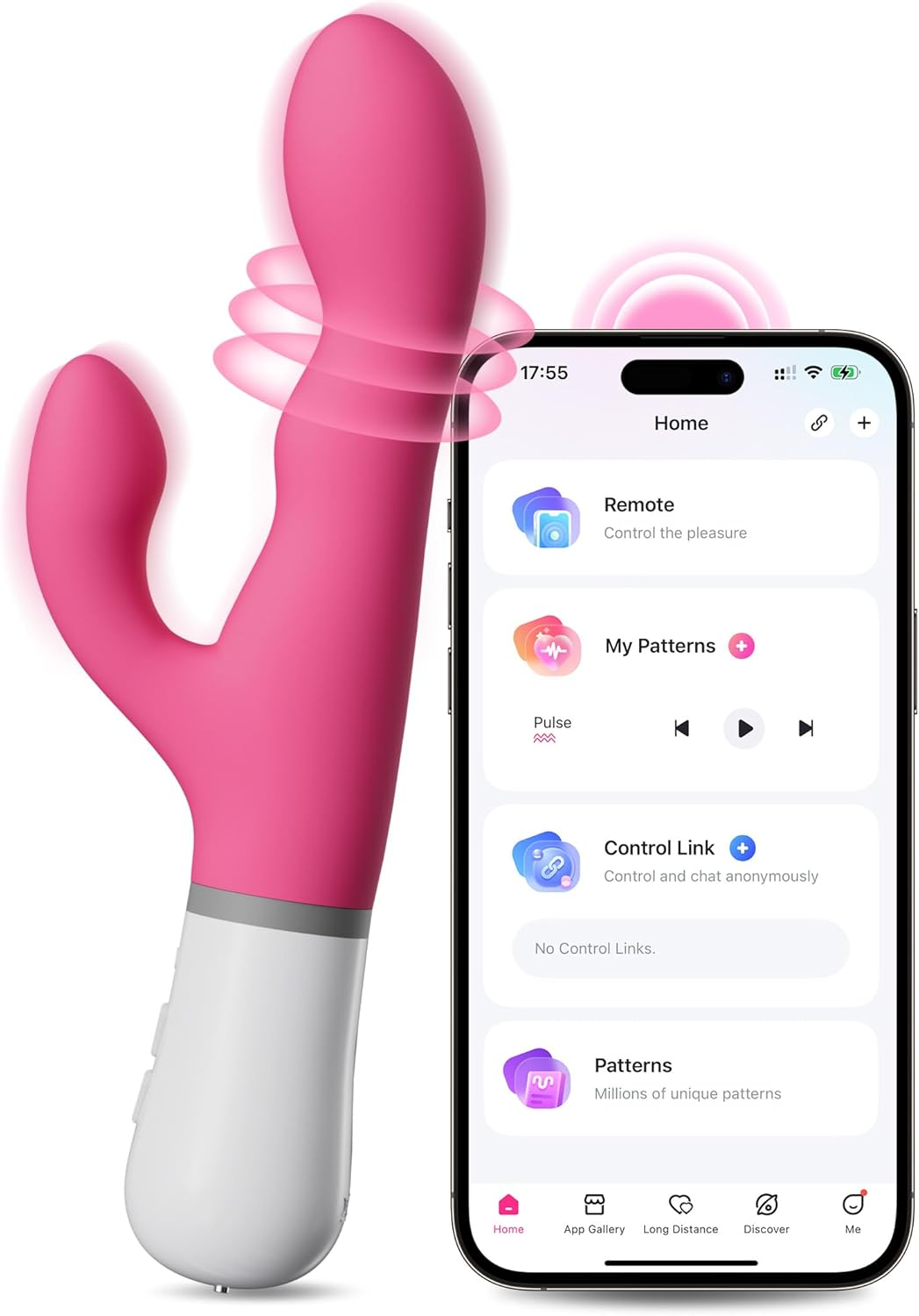 Nora - Bluetooth Remote Control Rabbit Vibrator