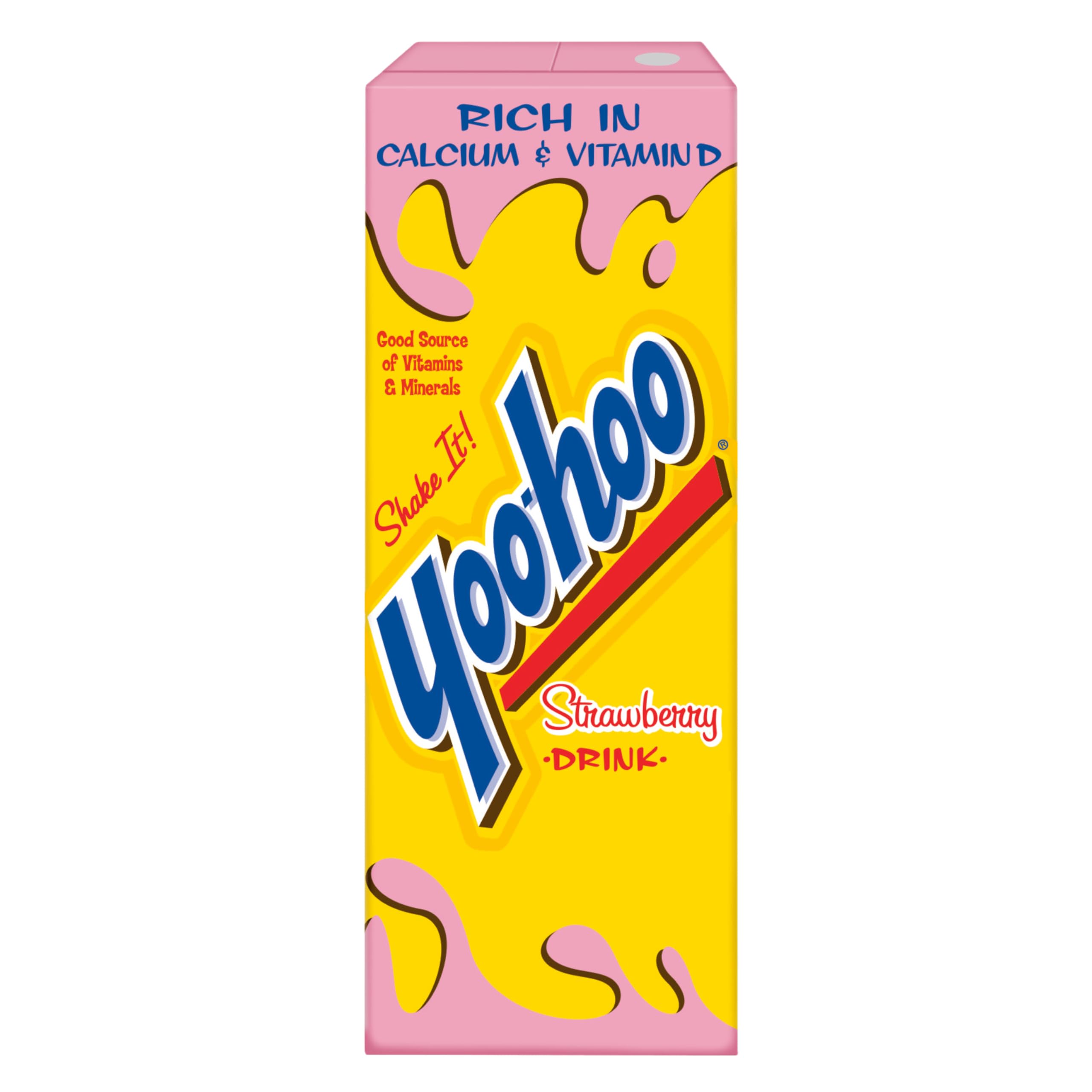 Yoo-hoo Chocolate Drink – Classic, Cookies & Cream & Strawberry | 6.5 oz Boxes