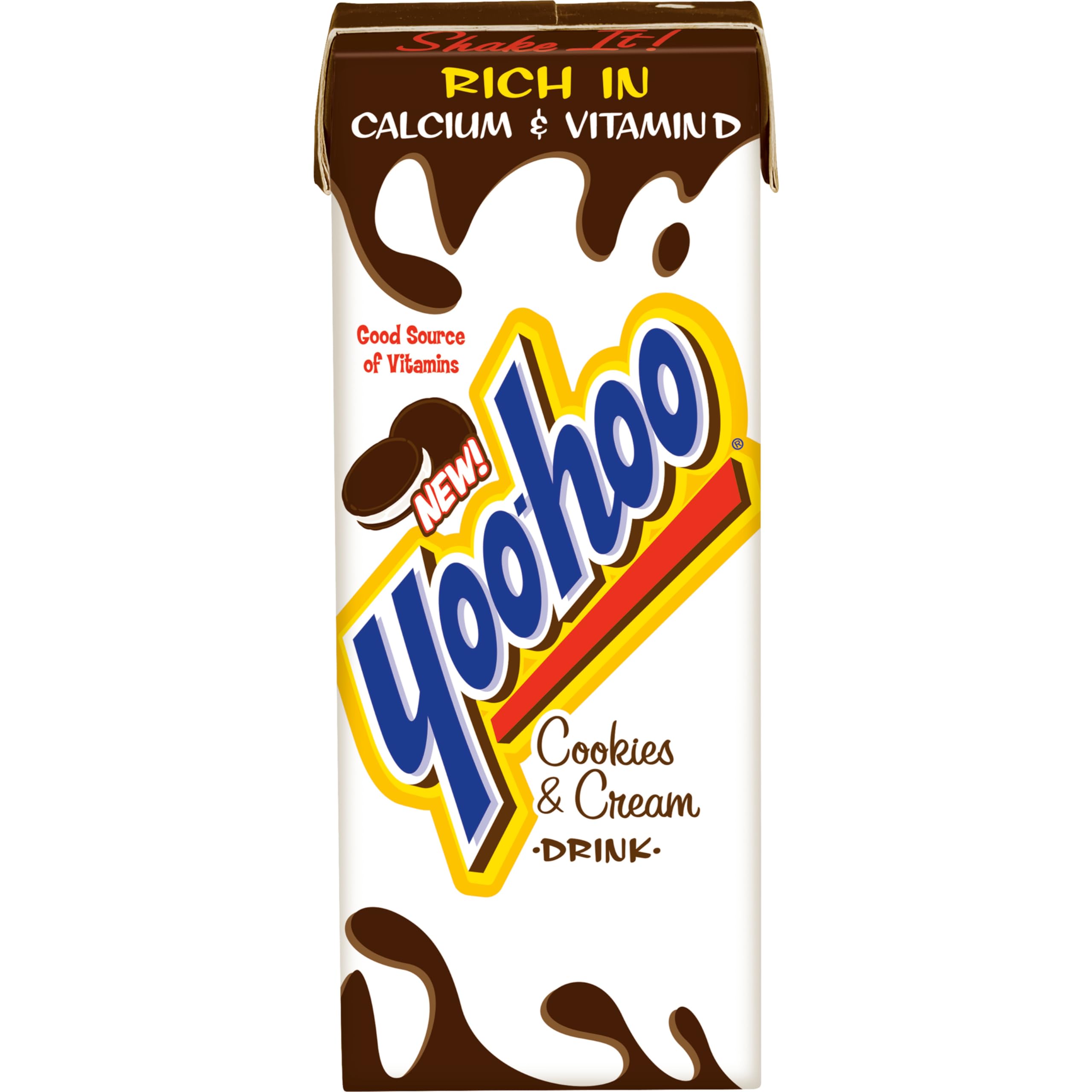 Yoo-hoo Chocolate Drink – Classic, Cookies & Cream & Strawberry | 6.5 oz Boxes