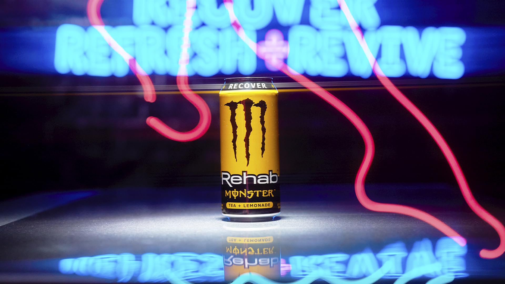 Monster Rehab Energy Tea – Peach, Lemonade, Strawberry & More | 15.5 oz