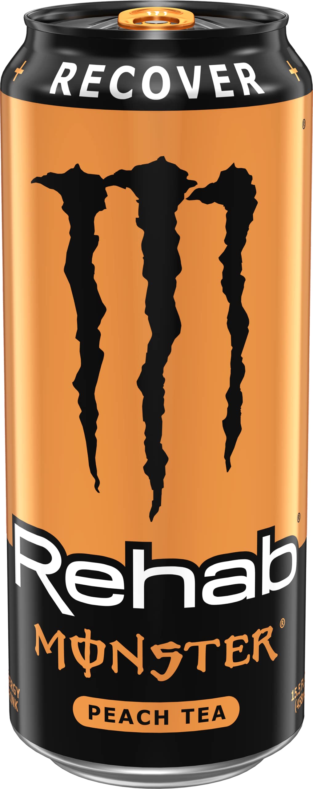 Monster Rehab Energy Tea – Peach, Lemonade, Strawberry & More | 15.5 oz