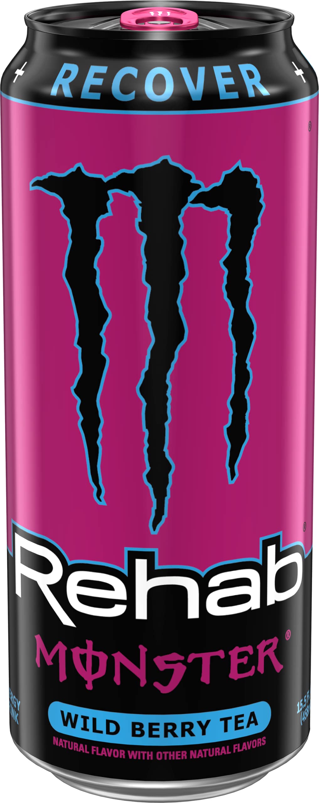 Monster Rehab Energy Tea – Peach, Lemonade, Strawberry & More | 15.5 oz