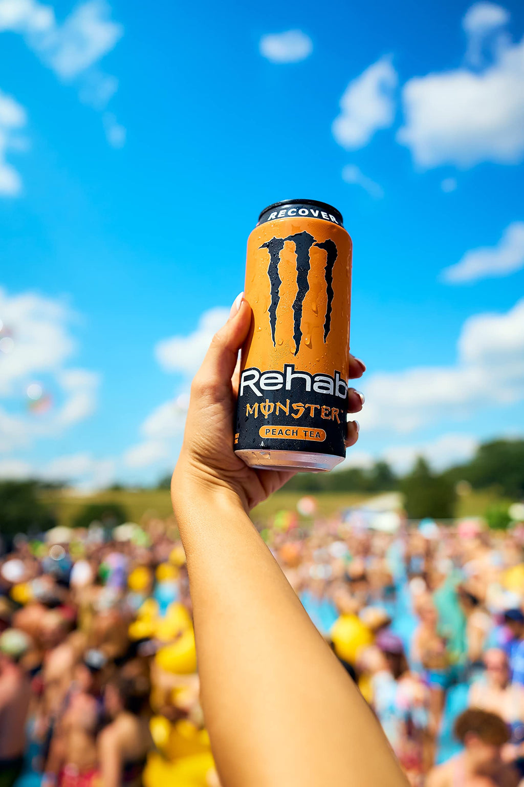 Monster Rehab Energy Tea – Peach, Lemonade, Strawberry & More | 15.5 oz