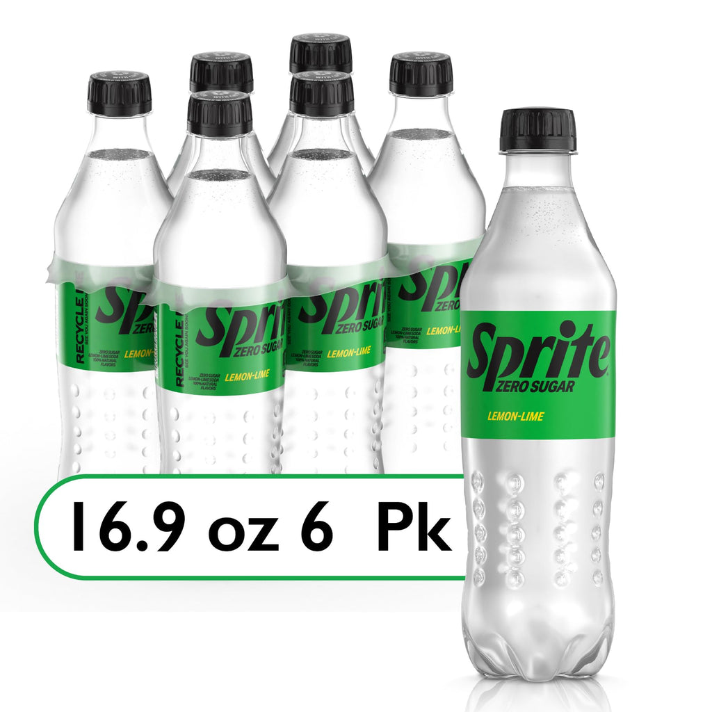 Sprite Soda – Lemon-Lime, Zero Sugar & Variety Packs | 12 fl oz Cans & Bottles