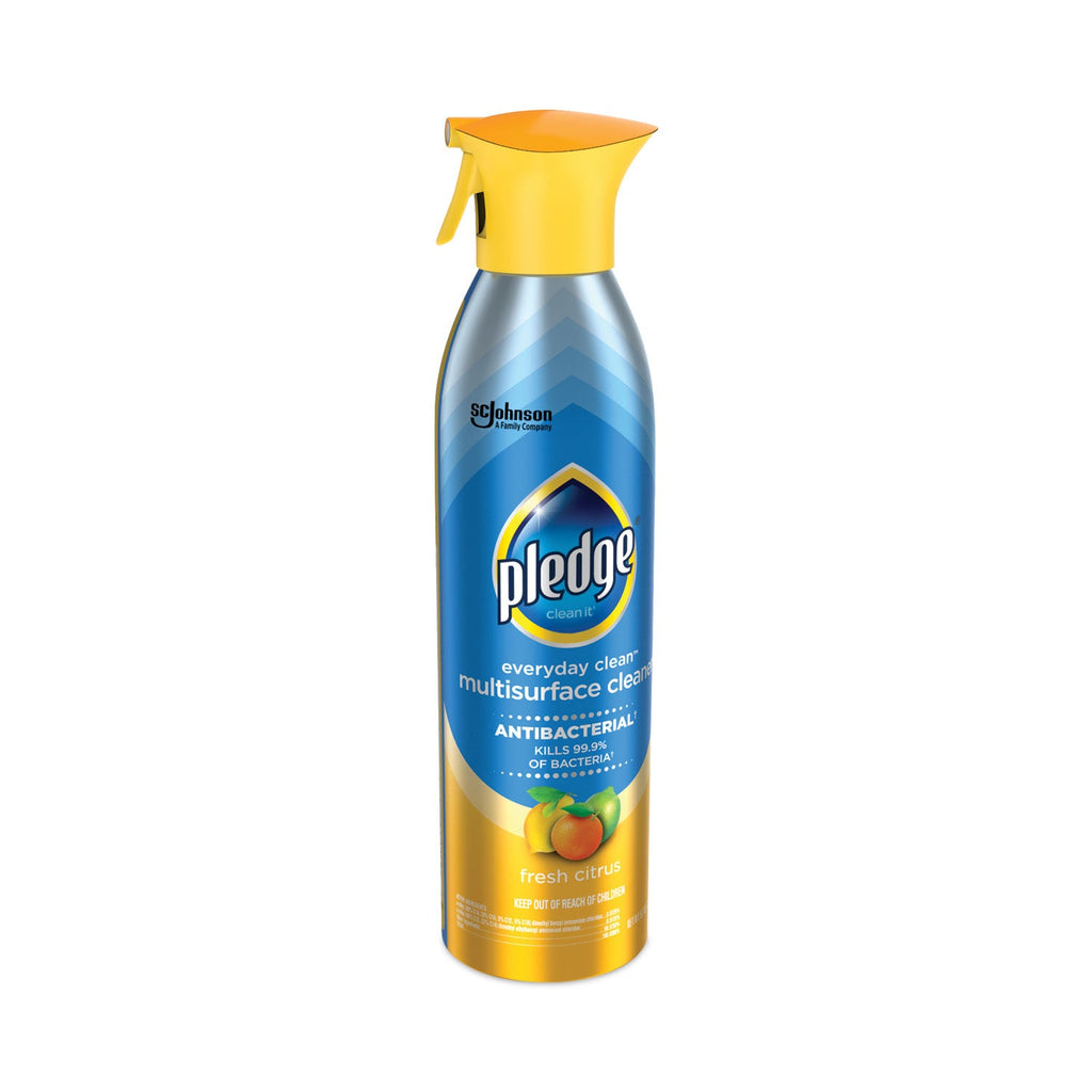 Pledge Multi Surface Antibacterial Everyday Cleaner, 9.7 oz Aerosol Spray