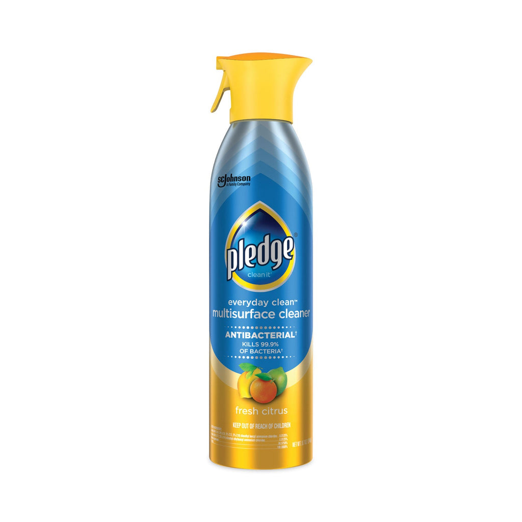 Pledge Multi Surface Antibacterial Everyday Cleaner, 9.7 oz Aerosol Spray