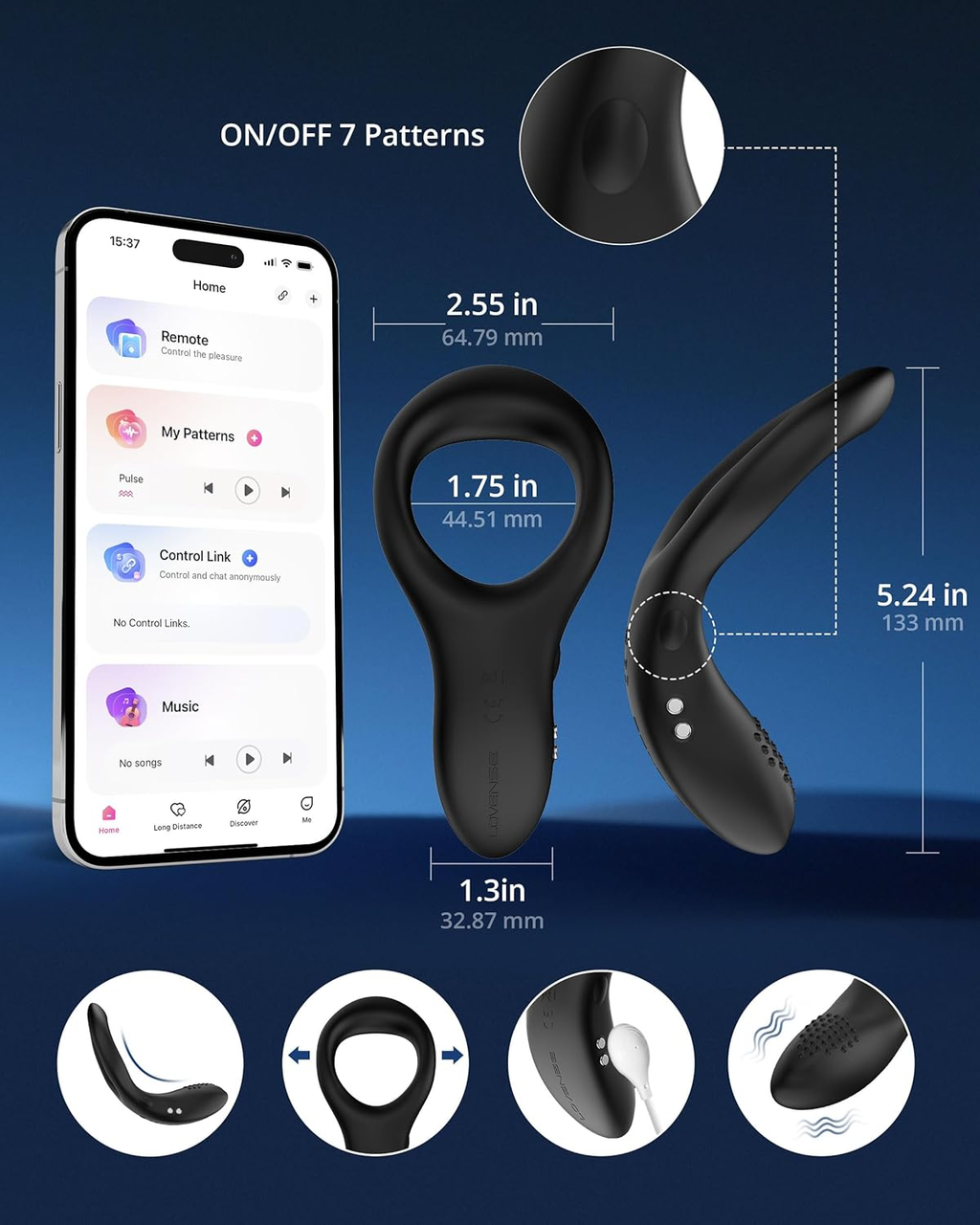 Diamo - Vibrating Cock Ring