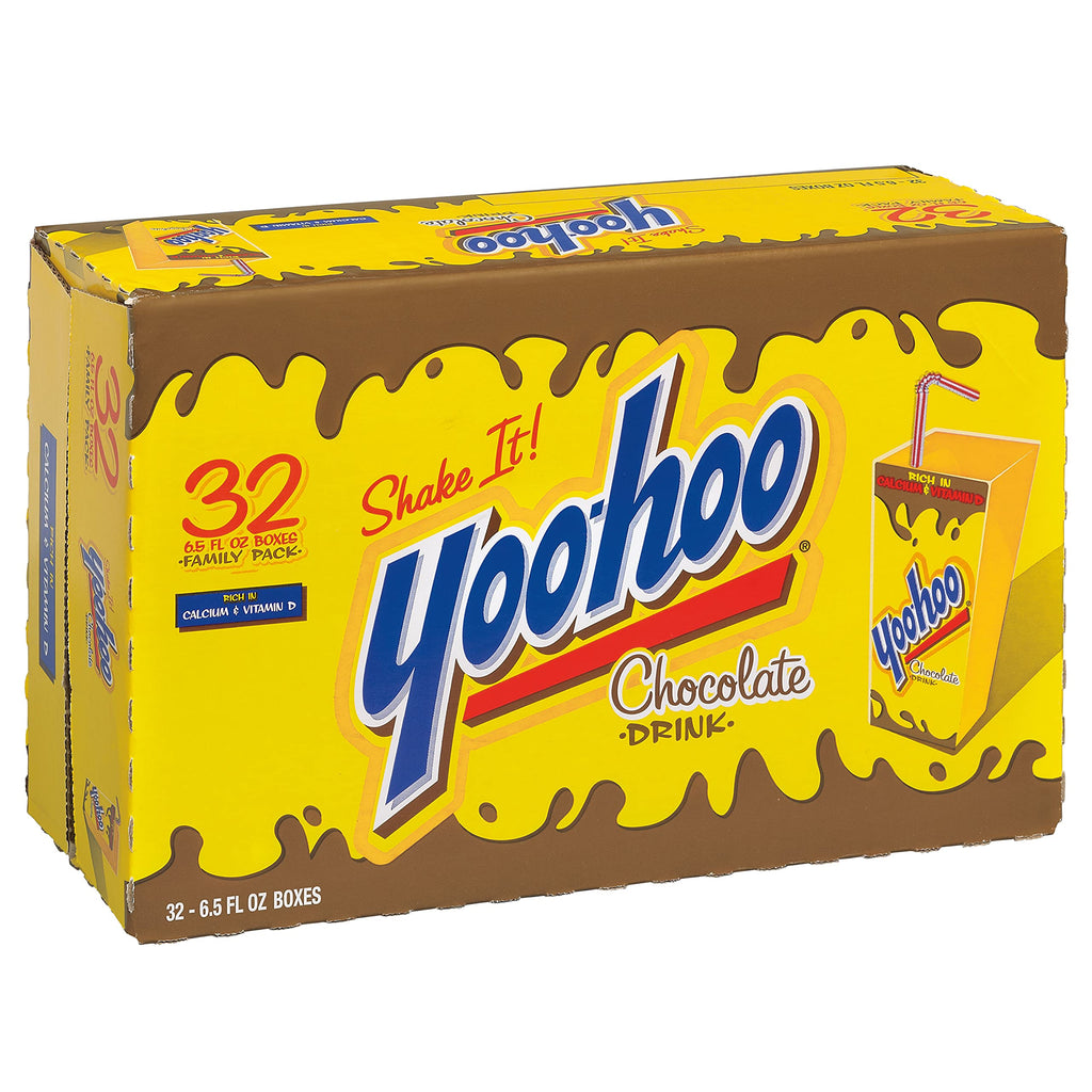 Yoo-hoo Chocolate Drink – Classic, Cookies & Cream & Strawberry | 6.5 oz Boxes
