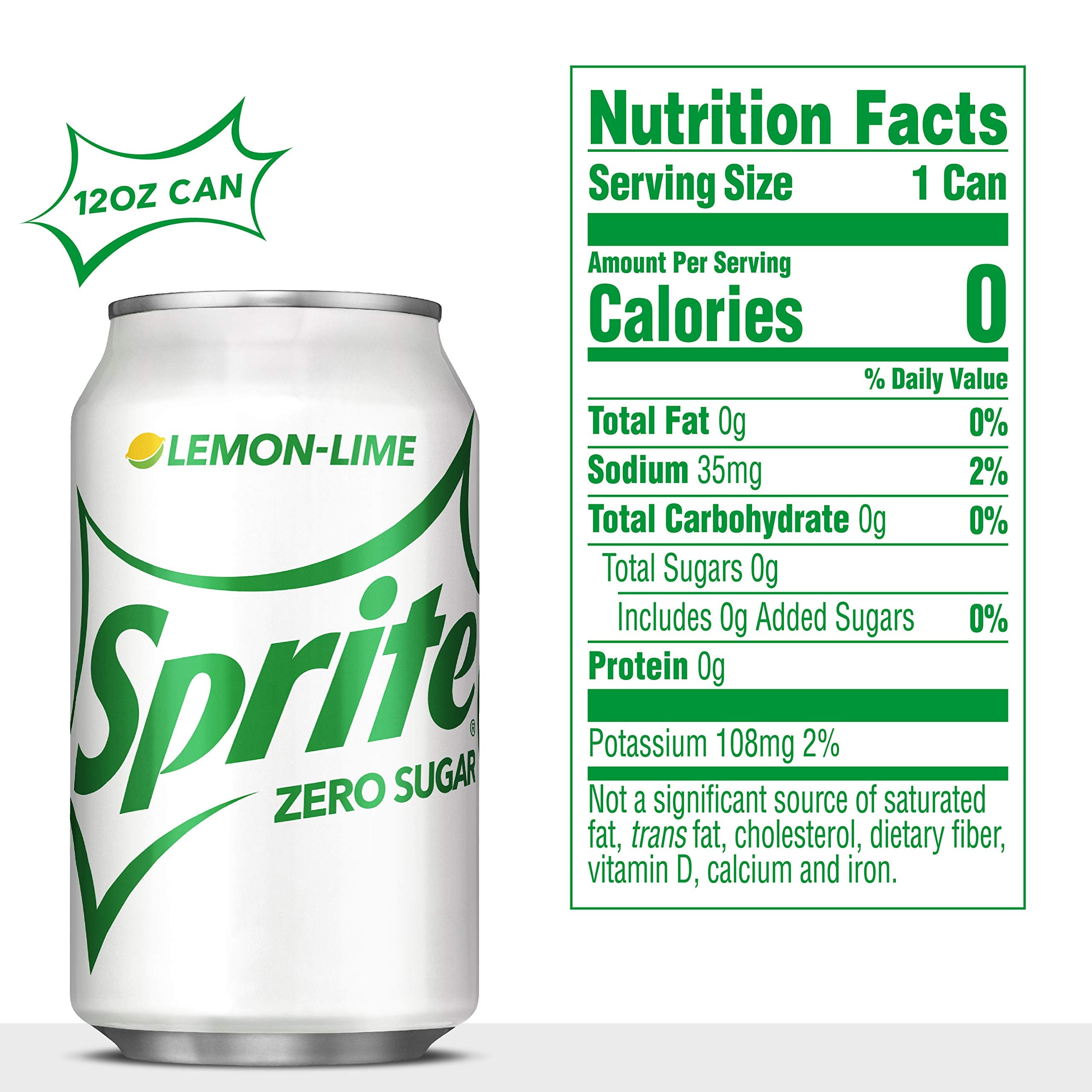 Sprite Soda – Lemon-Lime, Zero Sugar & Variety Packs | 12 fl oz Cans & Bottles