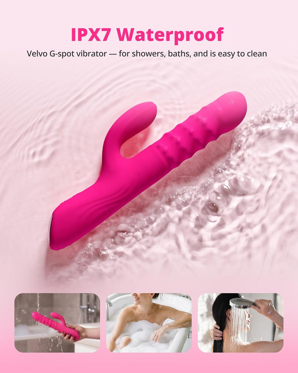 Velvo - Rolling Bead G-Spot & Clit Rabbit Vibrator