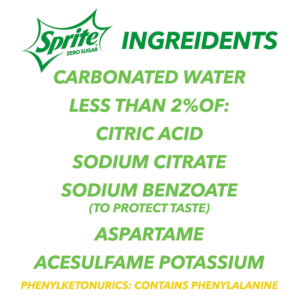Sprite Soda – Lemon-Lime, Zero Sugar & Variety Packs | 12 fl oz Cans & Bottles
