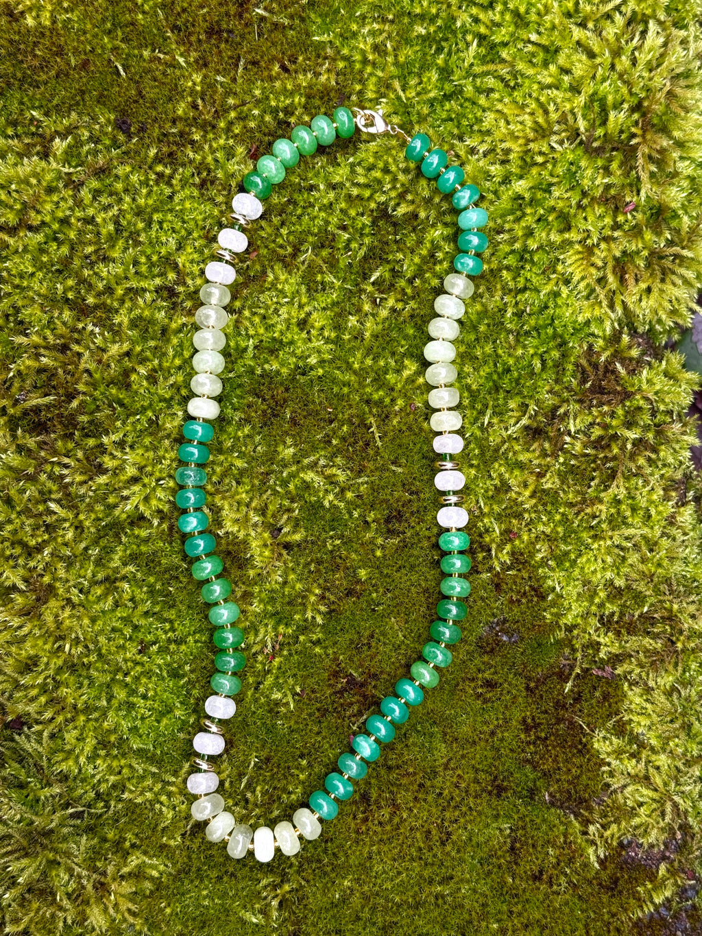 Lucky Gradient Beaded Necklace