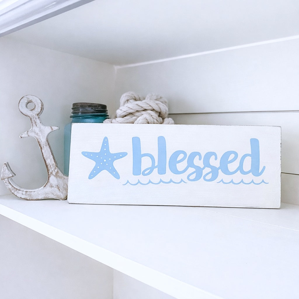 Blessed Starfish Sign