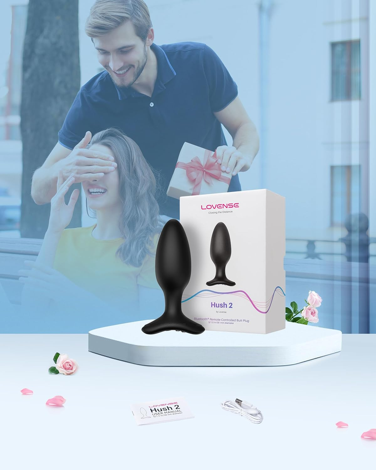 Hush 2 - App Remote Control Vibrating Butt Plug