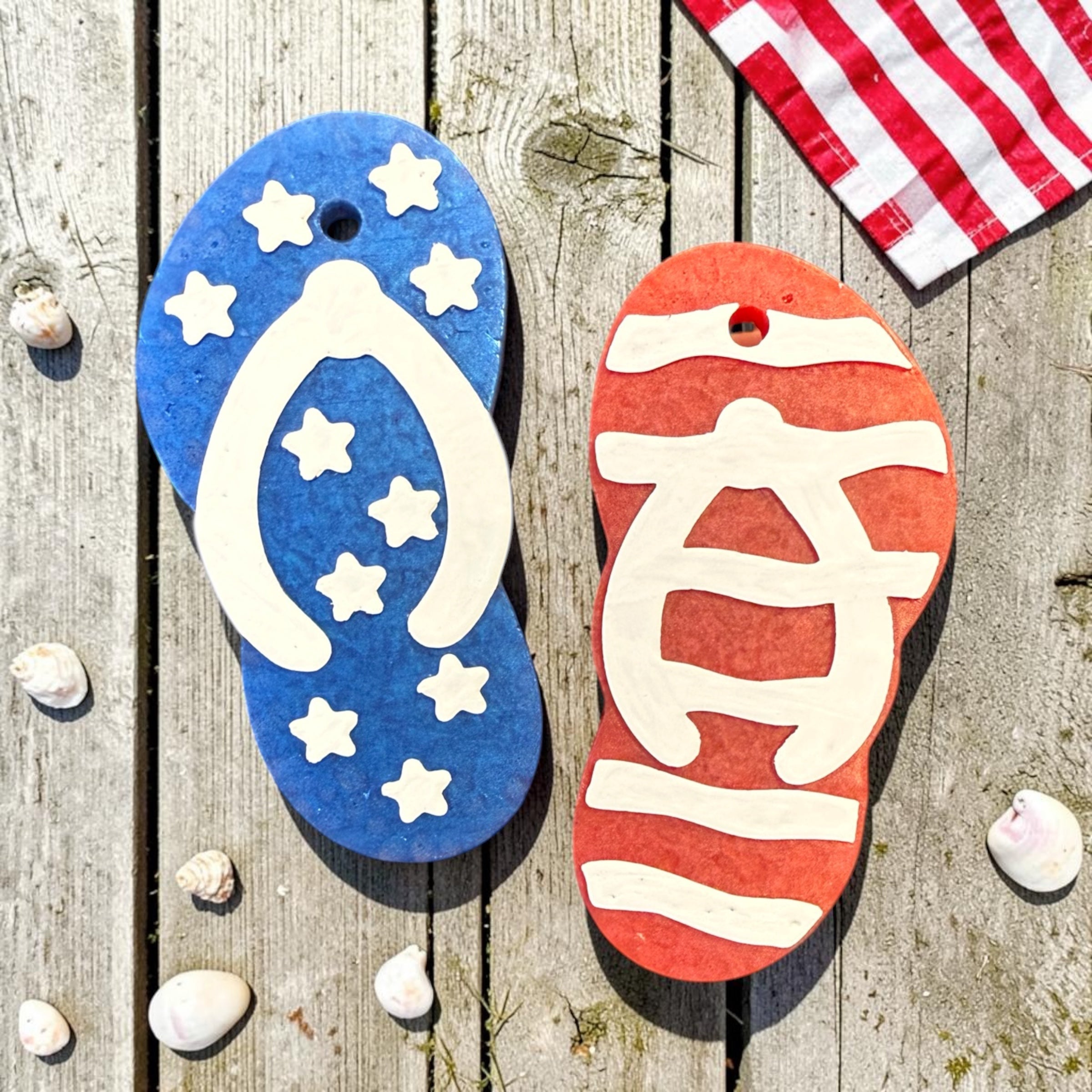 Dangle Flip Flops Freshie