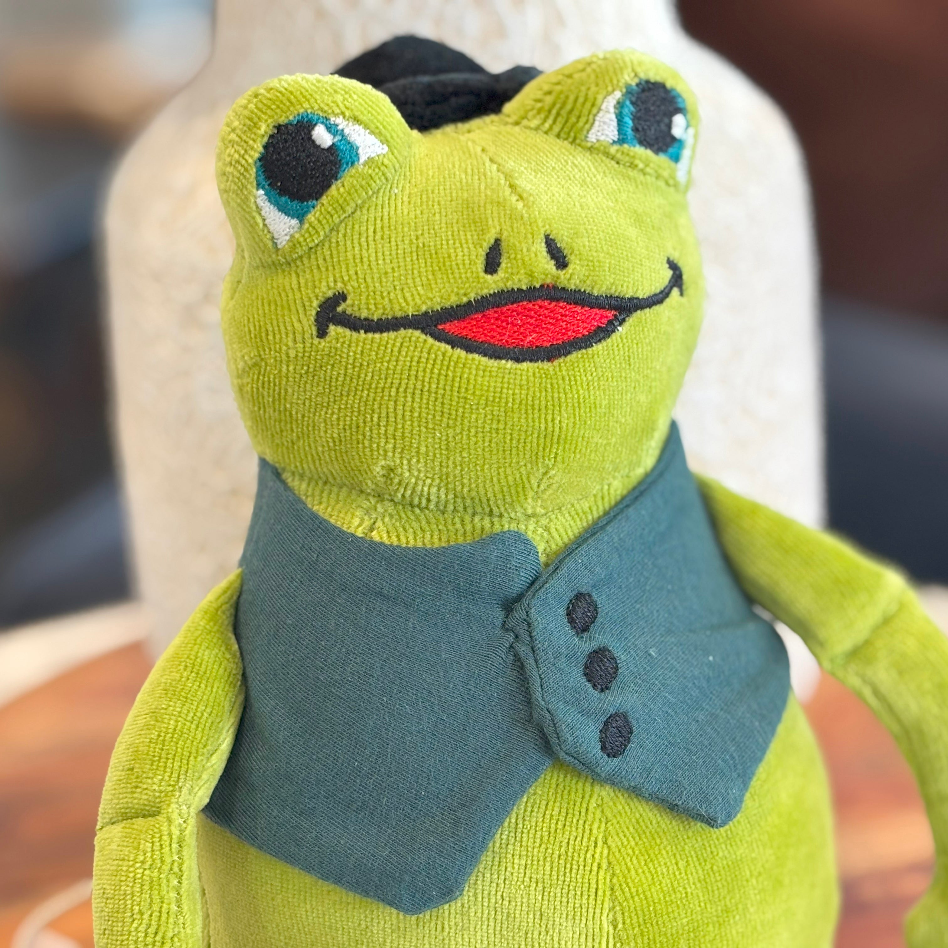 Frog: A World on Fire, Book Five & Organic Cotton Frog Plushie