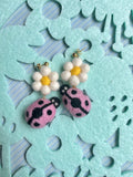 Lovely Ladybug Earrings