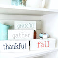 Custom Fall Word Sign