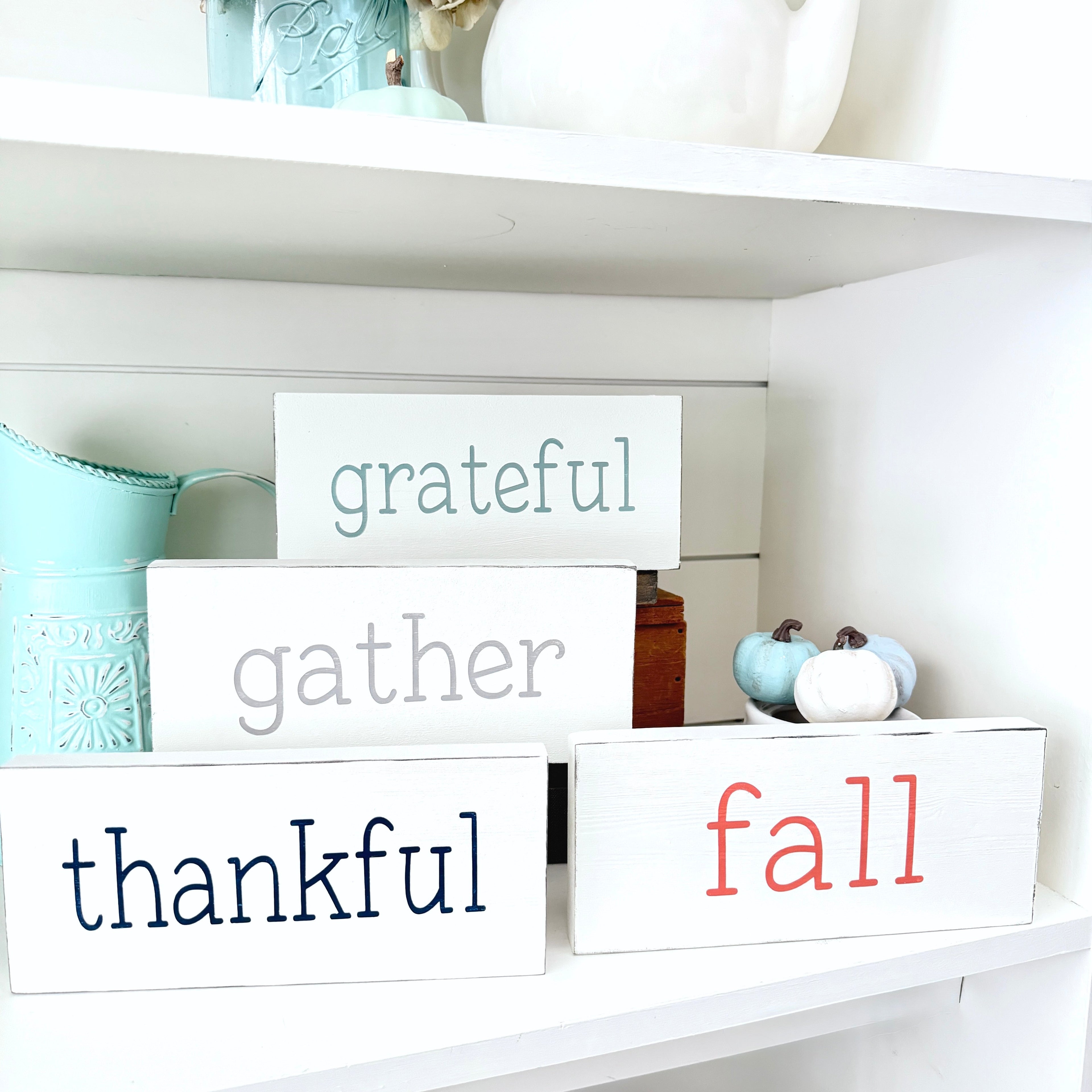 Custom Fall Word Sign