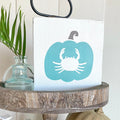Crab Pumpkin Sign