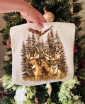 Deer and eagle