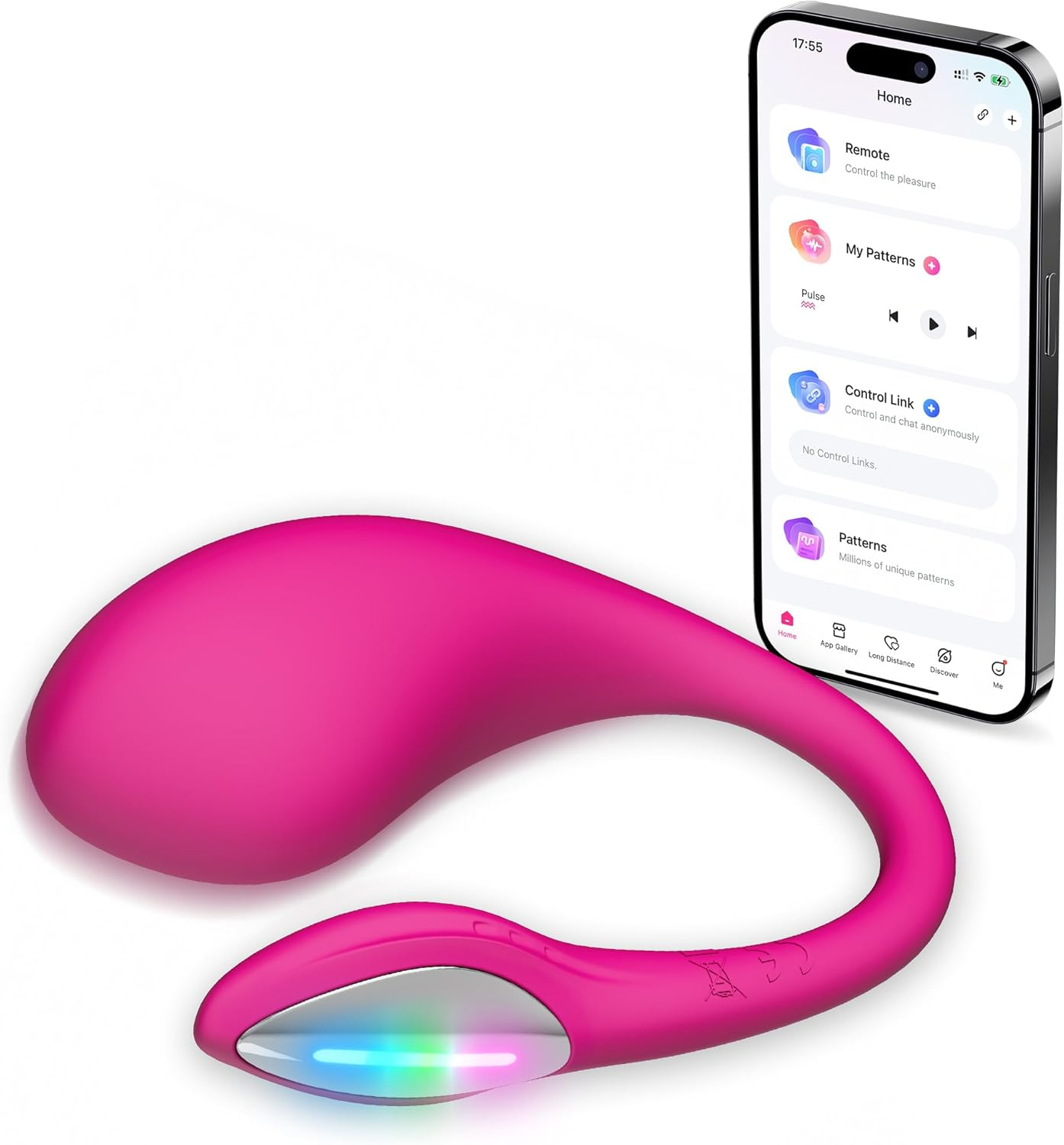 Lush 4 - Bluetooth App-Controlled G-SpotEgg Vibrator
