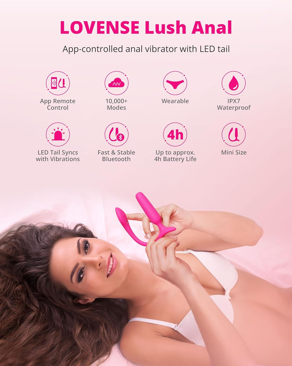 Lush Anal - Small Anal Vibrator for Beginners