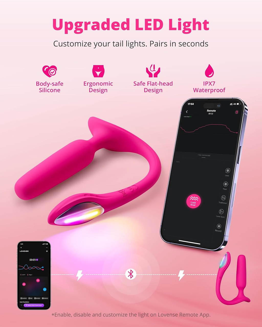 Lush Anal - Small Anal Vibrator for Beginners