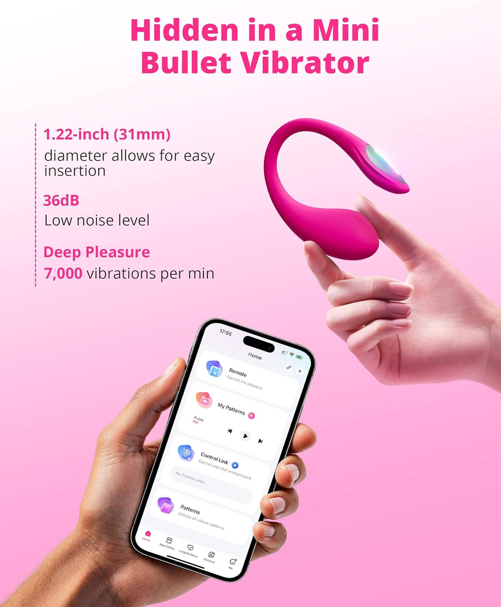 Lush Mini - Small & Powerful G-Spot Egg Vibrator