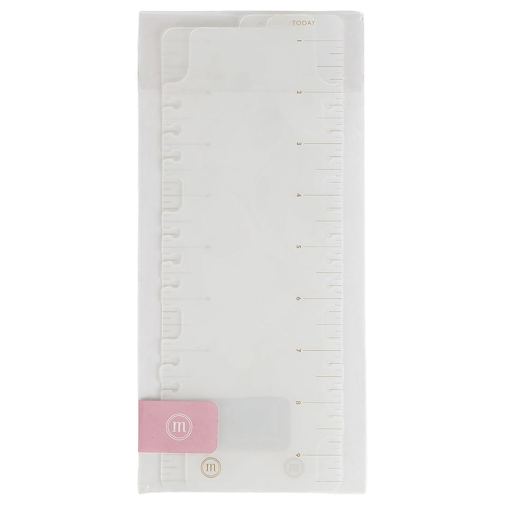 Snap-In Bookmarks for Spiral Planners (2 Pack)