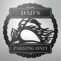 Hog Parking Plaque - Steel Sign