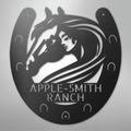 Horse Owner Monogram - Steel Sign
