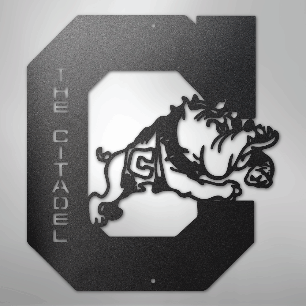 Citadel Bulldog - Steel Sign