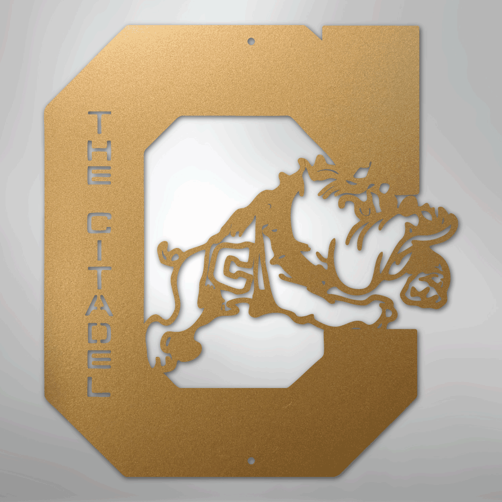 Citadel Bulldog - Steel Sign