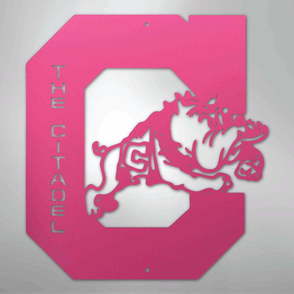 Citadel Bulldog - Steel Sign